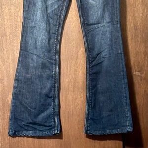 Seven7 Dark Blue Flare Jeans
